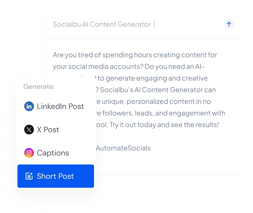 short posts with ai