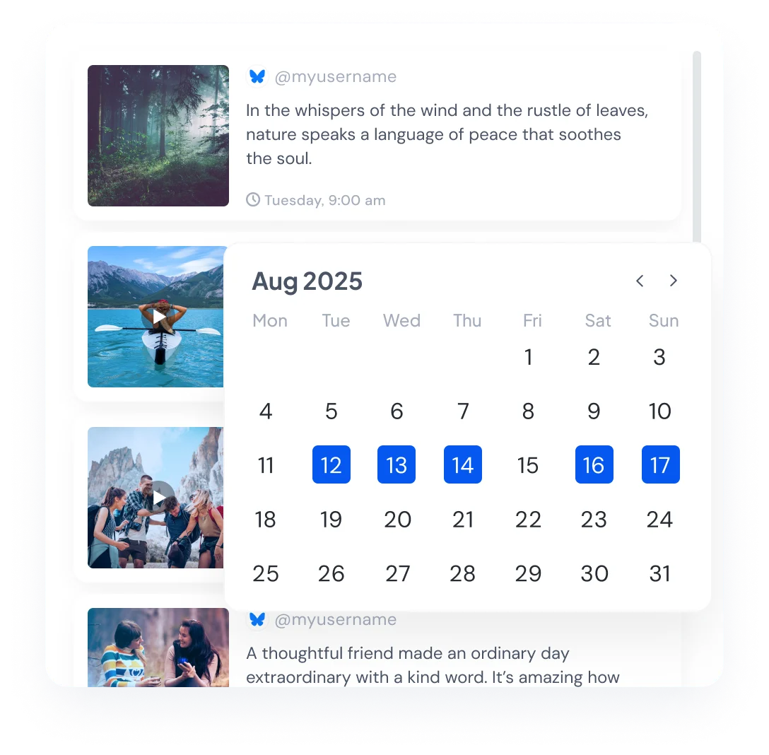 craft a winning bluesky timeline