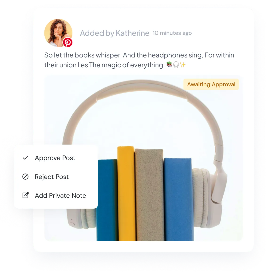 review your pins bofore scheduling