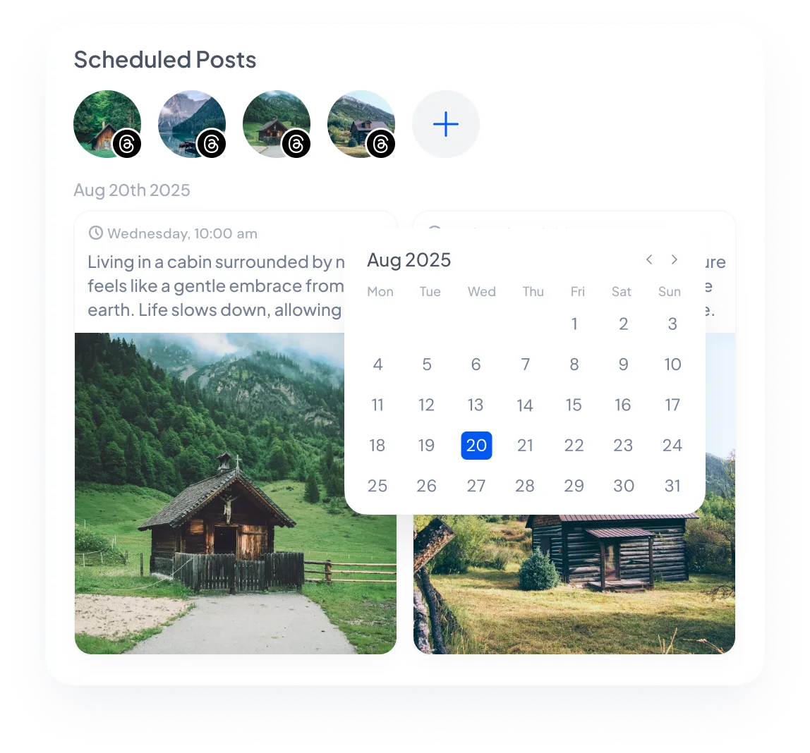threads posts scheduling