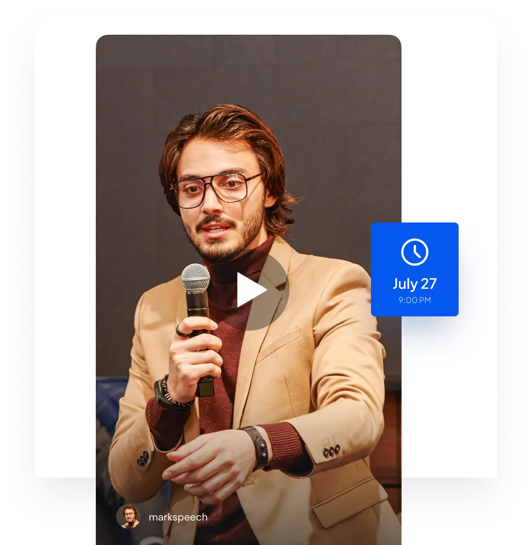 schedule image, video, album posts to tiktok