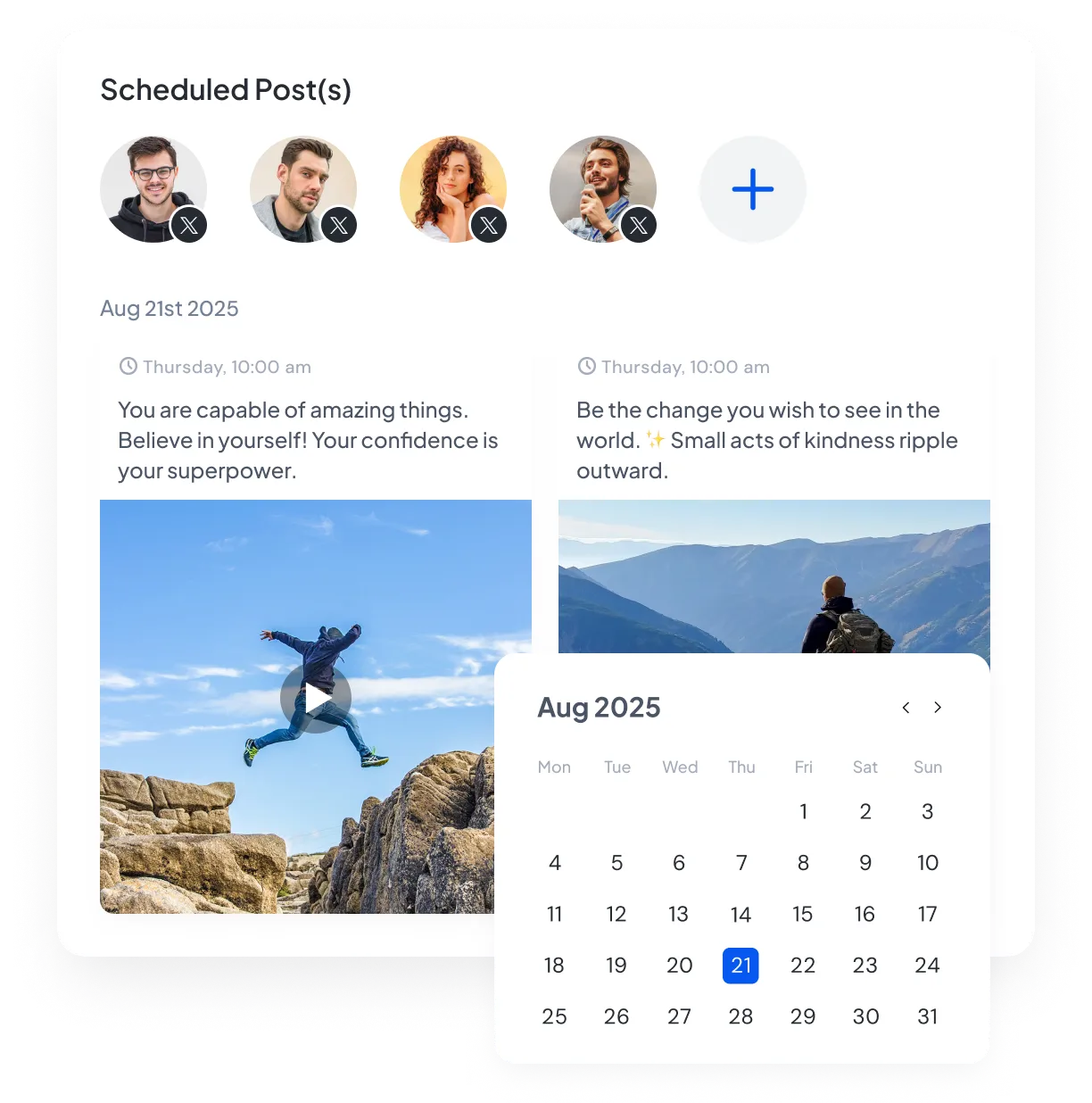 facebook posts scheduling