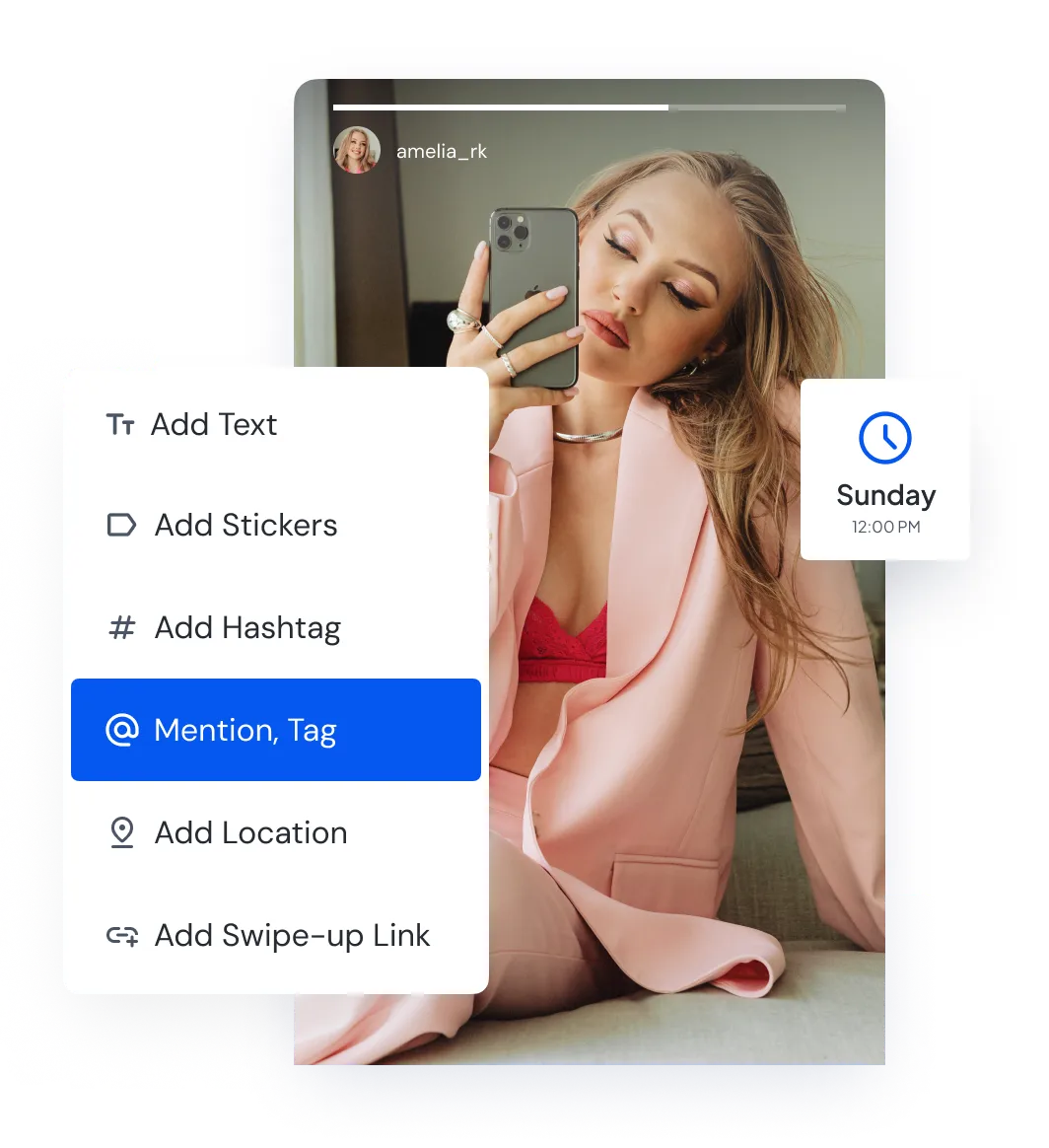 Scheduled posts